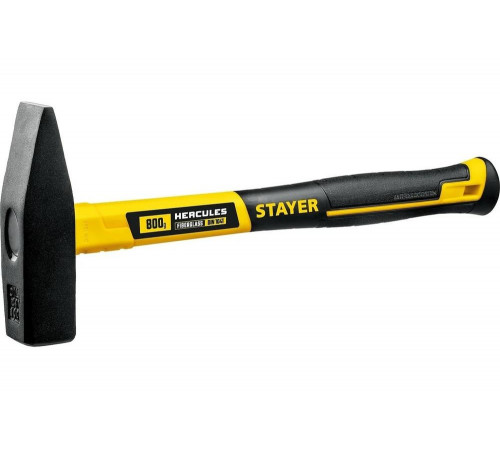 STAYER 800 г, с фиберглассовой рукояткой, молоток слесарный Hercules 20050-08_z02