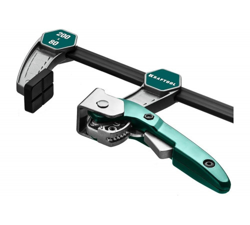 KRAFTOOL 200х80 мм, струбцина быстрозажимная KL-20/8 32019-080-200