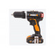 Ударная аккумуляторная бесщеточная дрель-шуруповерт WORX WX367.3