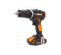 Ударная аккумуляторная бесщеточная дрель-шуруповерт WORX WX367.3