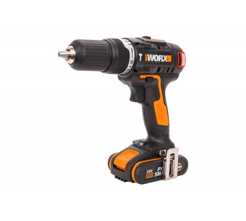 Ударная аккумуляторная бесщеточная дрель-шуруповерт WORX WX367.3 Ударная аккумуляторная бесщеточная дрель-шуруповерт WORX WX367.3