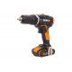Ударная аккумуляторная бесщеточная дрель-шуруповерт WORX WX367.3