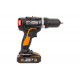 Ударная аккумуляторная бесщеточная дрель-шуруповерт WORX WX367.3