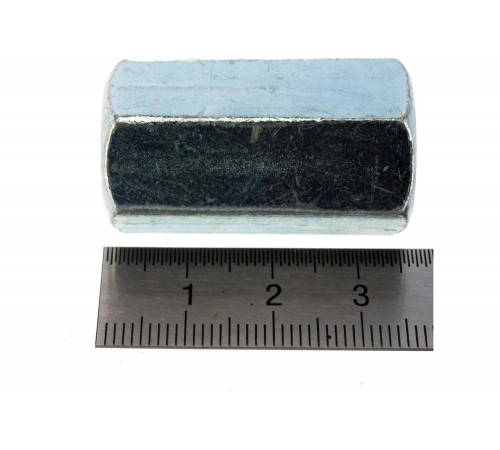 ЗУБР DIN 6334 переходная, M12, 1 шт, оцинкованная гайка 303756-12 ЗУБР DIN 6334 переходная, M12, 1 шт, оцинкованная гайка 303756-12