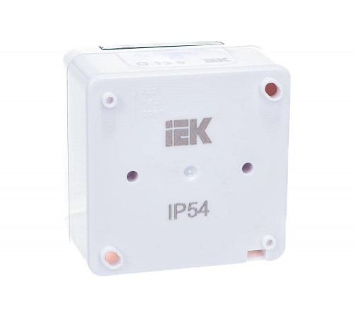 Розетка IEK РСб20-3-ГПБд для открытой установки