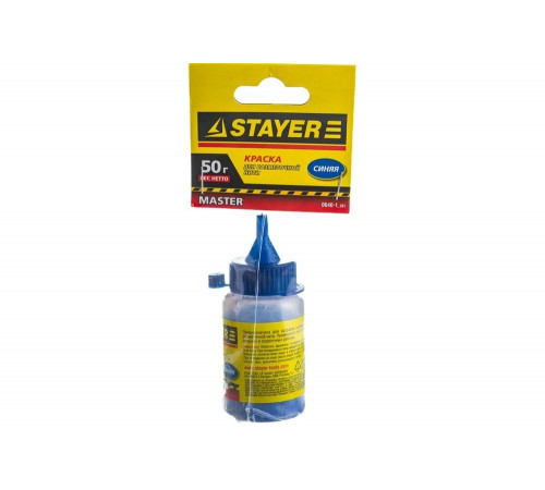 STAYER 50 гр., цвет синяя, краска для малярных шнуров 0640-1_z01