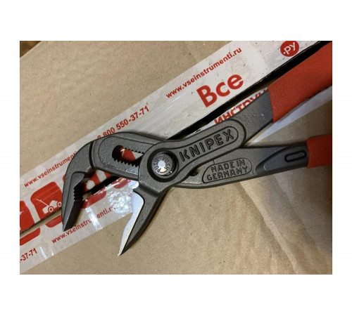 Универсальные переставные клещи KNIPEX КОБРА ES KN-8751250 Универсальные переставные клещи KNIPEX КОБРА ES KN-8751250