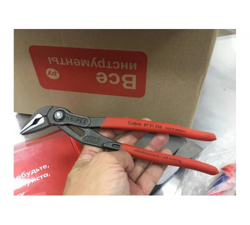 Универсальные переставные клещи KNIPEX КОБРА ES KN-8751250 Универсальные переставные клещи KNIPEX КОБРА ES KN-8751250