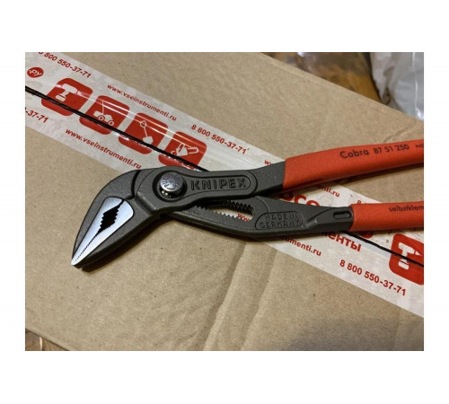 Универсальные переставные клещи KNIPEX КОБРА ES KN-8751250 Универсальные переставные клещи KNIPEX КОБРА ES KN-8751250