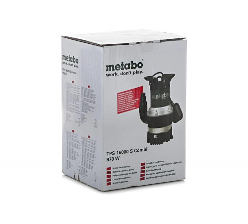Погружной насос для чистой и грязной воды Metabo TPS 16000 S Combi 0251600000