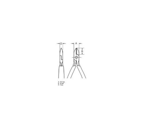 Бокорезы Knipex KN-7601125 Бокорезы Knipex KN-7601125