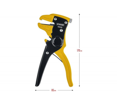 Автоматический стриппер STAYER Professional CS-50 0.2 - 6 мм2 22636_z01 Автоматический стриппер STAYER Professional CS-50 0.2 - 6 мм2 22636_z01