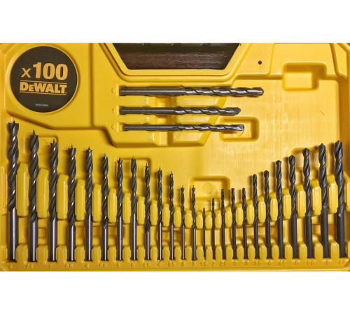Набор сверла/биты 100 шт. DEWALT DT71563