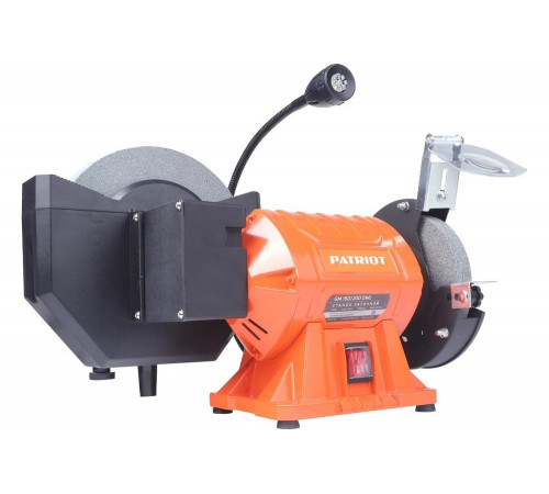 Заточной станок Patriot GM 150/200 DWL Expert, мокрое/ сухое шлифование, подсветка 160301537
