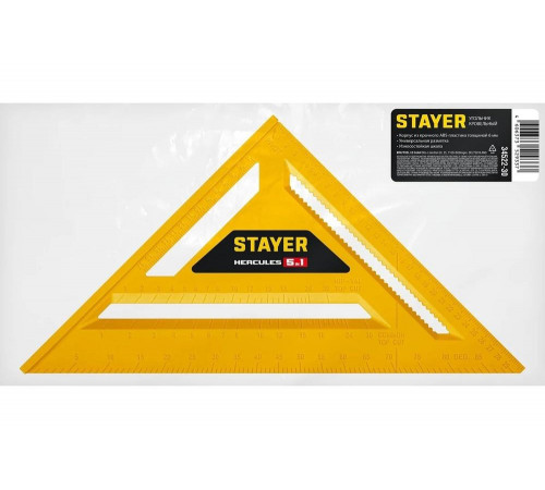 STAYER 305 мм, угольник кровельный универсальный 5-в-1 34522-30 STAYER 305 мм, угольник кровельный универсальный 5-в-1 34522-30