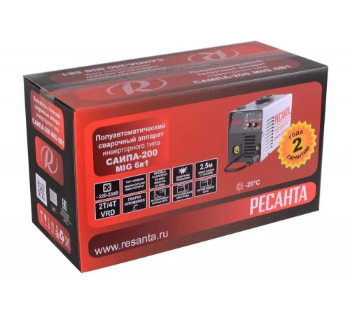 Сварочный полуавтомат Ресанта САИПА-200