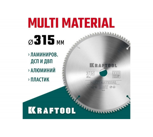 Диск пильный по алюминию KRAFTOOL Multi material 315x30 мм, 36953-315-30 Диск пильный по алюминию KRAFTOOL Multi material 315x30 мм, 36953-315-30