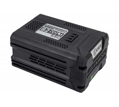 Аккумулятор GREENWORKS 82В 2.5Ач Li-Ion (2914907) Аккумулятор GREENWORKS 82В 2.5Ач Li-Ion (2914907)