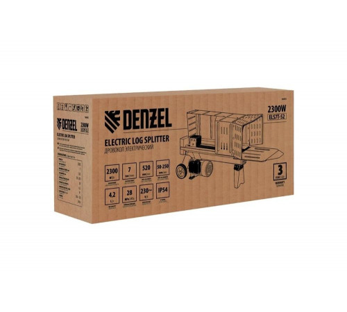 Электрический дровокол Denzel ELS7T-52 96905