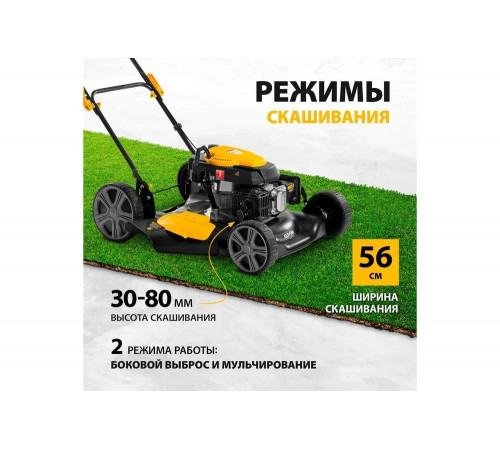 Бензиновая газонокосилка Denzel GLD-560