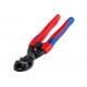 Бокорезы для реза мягкого металла и пластика Knipex губки 20°,пружина, 200 мм, 2-комп ручки KN-7262200