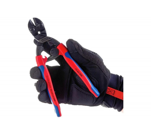 Бокорезы для реза мягкого металла и пластика Knipex губки 20°,пружина, 200 мм, 2-комп ручки KN-7262200 Бокорезы для реза мягкого металла и пластика Knipex губки 20°,пружина, 200 мм, 2-комп ручки KN-7262200