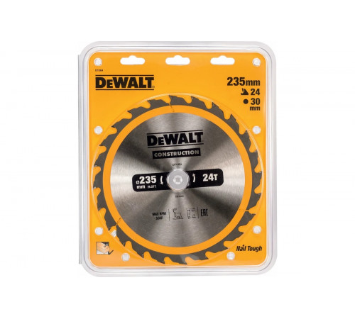 Пильный диск CONSTRUCT (235х30 мм; 24 ATB) DEWALT DT1954
