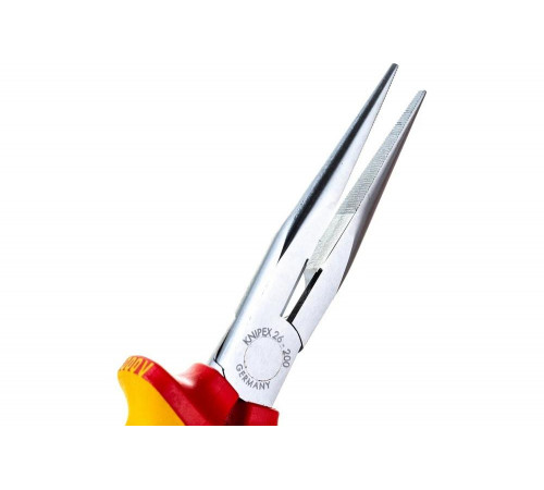 Длинногубцы с резцом KNIPEX KN-2616200 Длинногубцы с резцом KNIPEX KN-2616200
