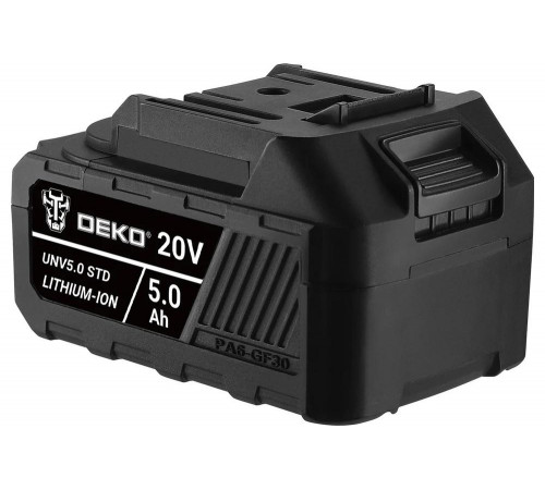Аккумулятор DEKO UNV5.0 STD, Li-ion, 20В, 5.0Аxч 063-4495 Аккумулятор DEKO UNV5.0 STD, Li-ion, 20В, 5.0Аxч 063-4495
