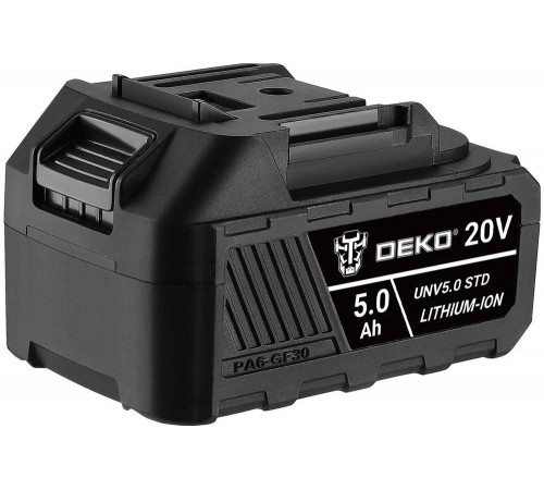 Аккумулятор DEKO UNV5.0 STD, Li-ion, 20В, 5.0Аxч 063-4495 Аккумулятор DEKO UNV5.0 STD, Li-ion, 20В, 5.0Аxч 063-4495