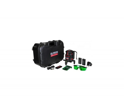 Лазерный нивелир Elitech hd ln 5d green 204734 Лазерный нивелир Elitech hd ln 5d green 204734