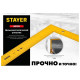 STAYER 1000 х 400 мм, цельнометаллический угольник из пружинной стали METER 3438-100