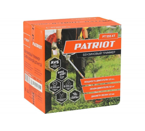 Бензиновый триммер PATRIOT PT 555 XT 1+1 250106231 Бензиновый триммер PATRIOT PT 555 XT 1+1 250106231