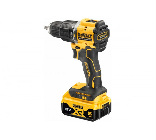 Аккумуляторная ударная дрель-шуруповерт DEWALT 18 В, 1650 об/мин, 28050 уд/мин, с 2 АКБ 5 Ач и ЗУ, в кейсе TSTAK DCD100YP2T