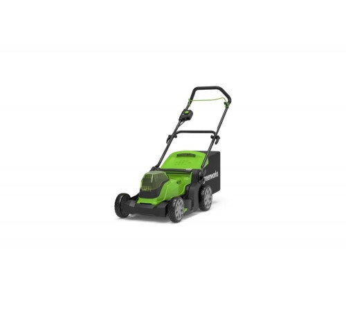 Аккумуляторная газонокосилка GreenWorks 2х24V, 41 см, с 2хАКБ 4Ач и ЗУ 2512607UD Аккумуляторная газонокосилка GreenWorks 2х24V, 41 см, с 2хАКБ 4Ач и ЗУ 2512607UD