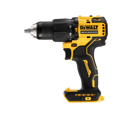 Аккумуляторная ударная дрель-шуруповерт DEWALT DCD709M2T, 18 В, 1650 об/мин, 28050 уд/мин, с 2 АКБ 4 Ач и ЗУ, в кейсе TSTAK DCD709M2T-QW