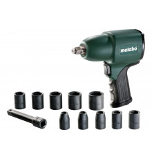 Пневмогайковерт Metabo DSSW 360 Set 1/2"+10 головок 604118500