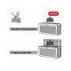 Сундук Keter SAMOA RATTAN BOX 246962