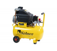 Масляный коаксиальный компрессор Kolner 1500 Вт,24л 8040300086