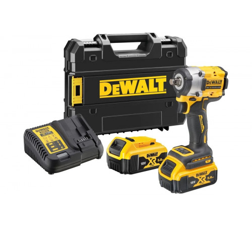 Аккумуляторный бесщеточный гайковерт Dewalt 18В DCF921P2T DCF921P2T-QW