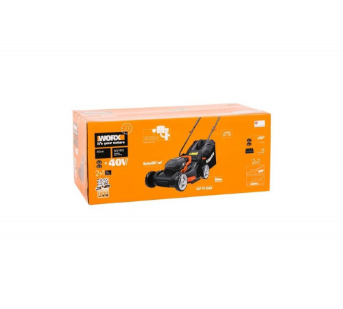 Аккумуляторная газонокосилка WORX WG743E