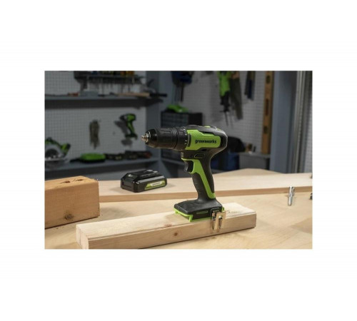 Аккумуляторная дрель-шуруповерт GreenWorks GD24DD35 3704007