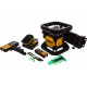Ротационный лазерный уровень с зеленым лучом DeWALT DCE079D1G-QW