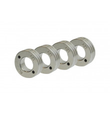 Ролики (4 шт; 1.0-1.2 мм; сталь) для DRIVE INMIG DW 41104, 41105 FUBAG 41107