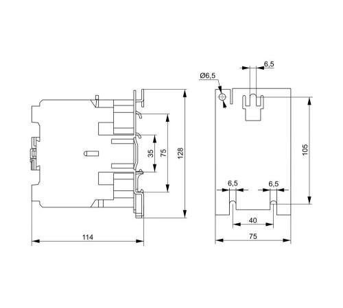 Продуктовый контактор IEK КМИе-34012