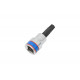 Торцевая насадка 3/8, Torx, T45, L = 50 мм, с отверстием KING TONY 302745