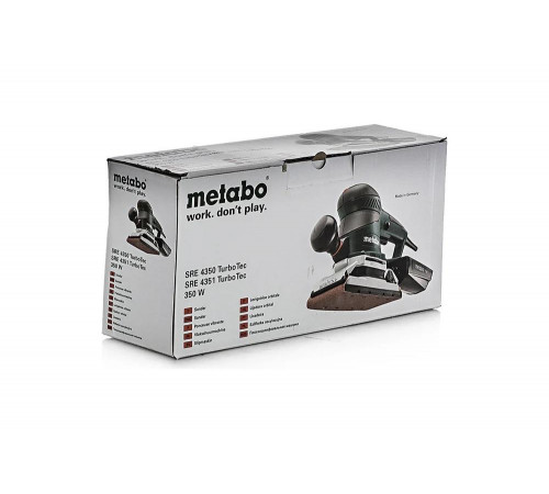 Вибрационная шлифмашина METABO SRE 4351 TurboTec (611351000) Вибрационная шлифмашина METABO SRE 4351 TurboTec (611351000)