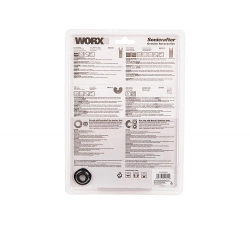 Набор насадок для реноватора WORX WA5092 Набор насадок для реноватора WORX WA5092