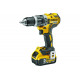Ударная дрель-шуруповерт DCD796 + углошлифмашина DCG405 DEWALT 2 батареи DCB184 5.0Ah, зарядное устройство DCB115, чемодан TSTAK VI DCK2080P2T-QW