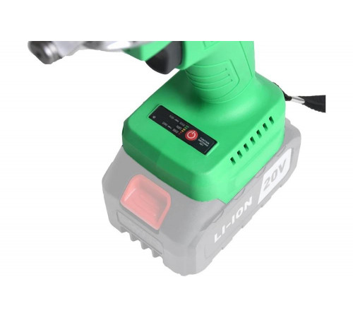 Гайковерт аккумуляторный бесщеточный ударный Zitrek Crusher 20-Li (20В, Li-ion 2x6.0Ач, з/у, кейс) 063-4372